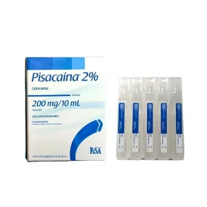 LIDOCAINA 2% 10ML 10U PISA