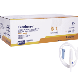 SET DE ADMINISTRACION MICROGOTA 60/1ML PEDIATRICO CRANBERRY