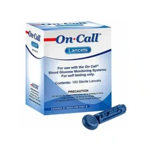 LANCETAS 100 UNIDADES ON CALL