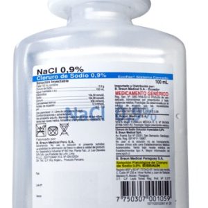 CLORURO DE SODIO 0,9% 100ML BRAUN