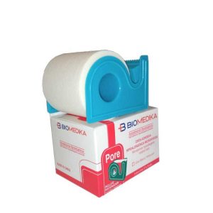 TELA ADHESIVA PAPEL MICROPOROSA 5CM X 9M 6 UNIDADES  BIOMEDIKA