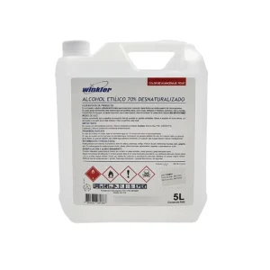 ALCOHOL ETILICO DESNATURALIZADO 95% 5L WINKLER