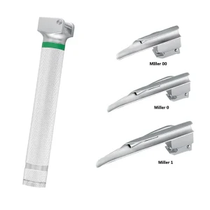 LARINGOSCOPIO 3 PIEZAS INCLUYE ESTUCHE