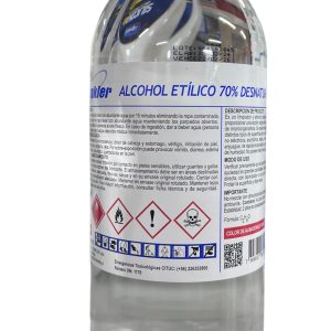 Alcohol desnaturalizado 70% 1 litro Winkler